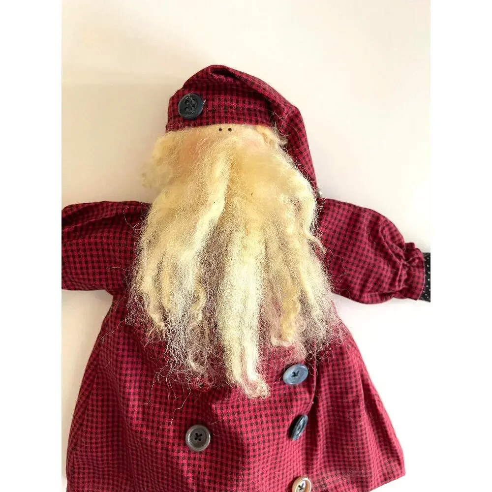 Holiday Bearded Man Stocking 12x11‎